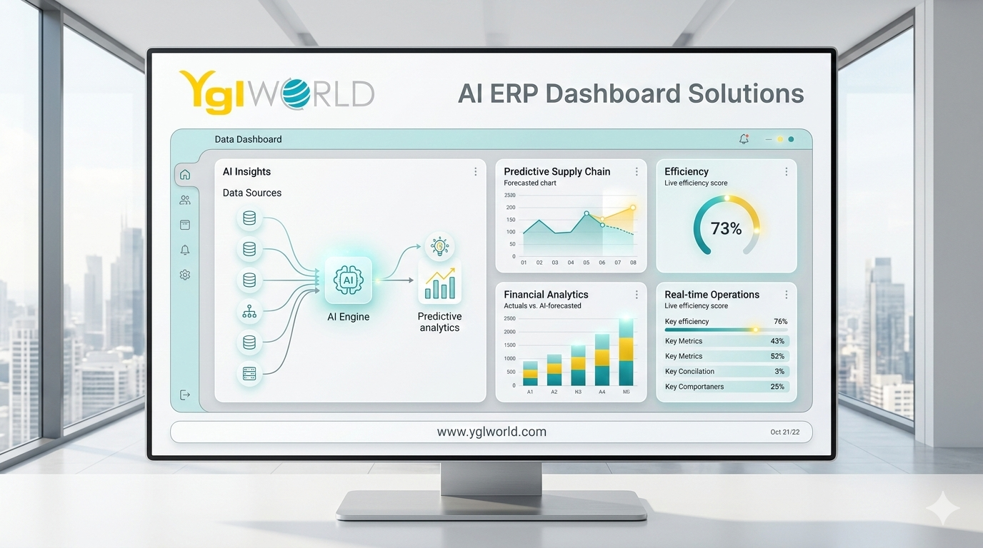 AI ERP Dashboard Solutions | YGL BI vs Power BI Comparison