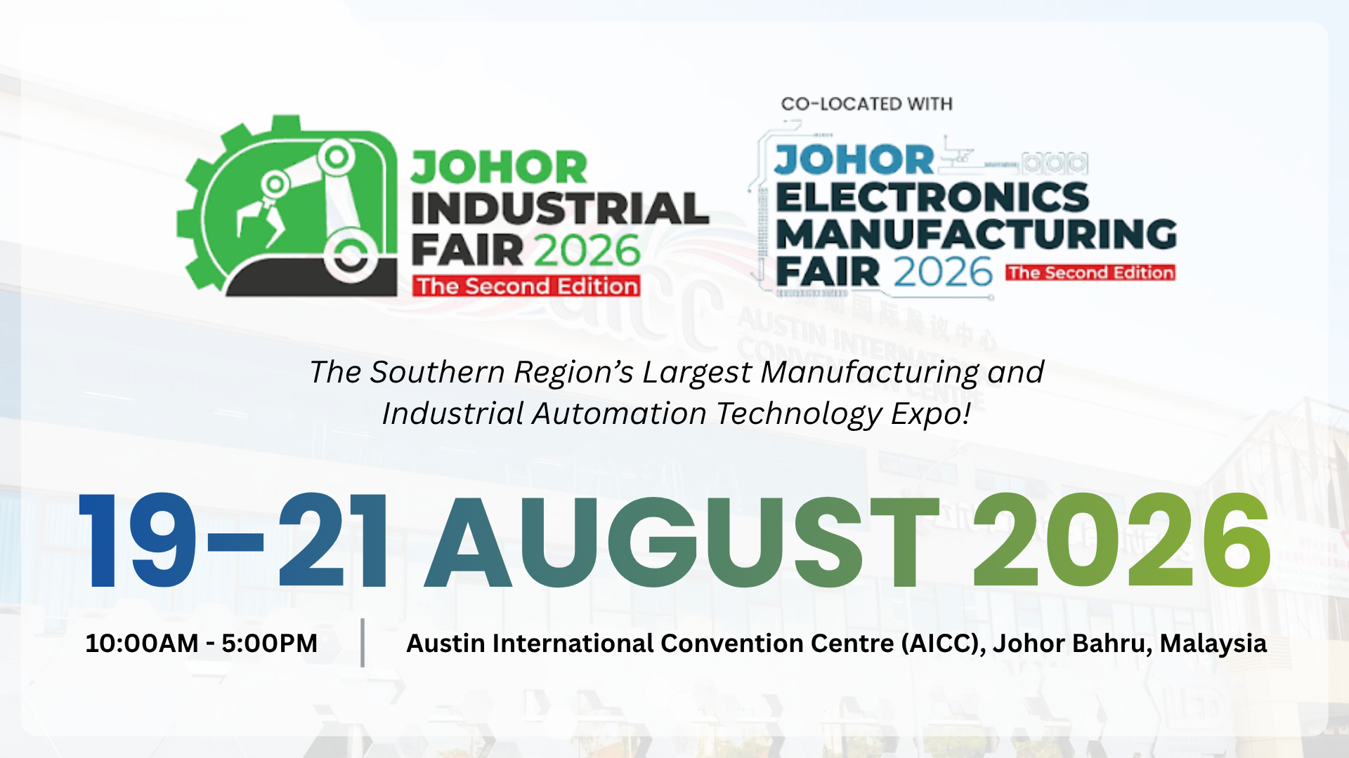 Meet YGL at Johor Industrial Fair 2026 – Booth J138